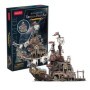 Puzzle 3D Nava pirati 218 piese